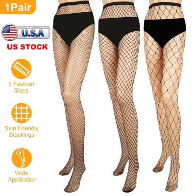 Fashion Items Ladies High Waist Tights Fishnet Stockings Thigh Pantyhose Mesh